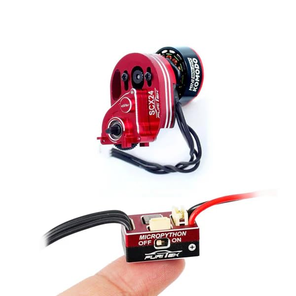 The furitek CRAWLMASTER Mini Stellar Transmission delivers crisp torque and reliable gear meshing.