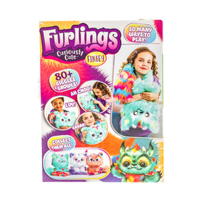 Furlings Finley 13inch plush enhances bedtime stories.