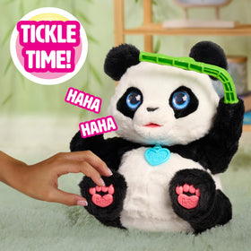 Sensor on Coco's head activates rolling sequences for interactive fun