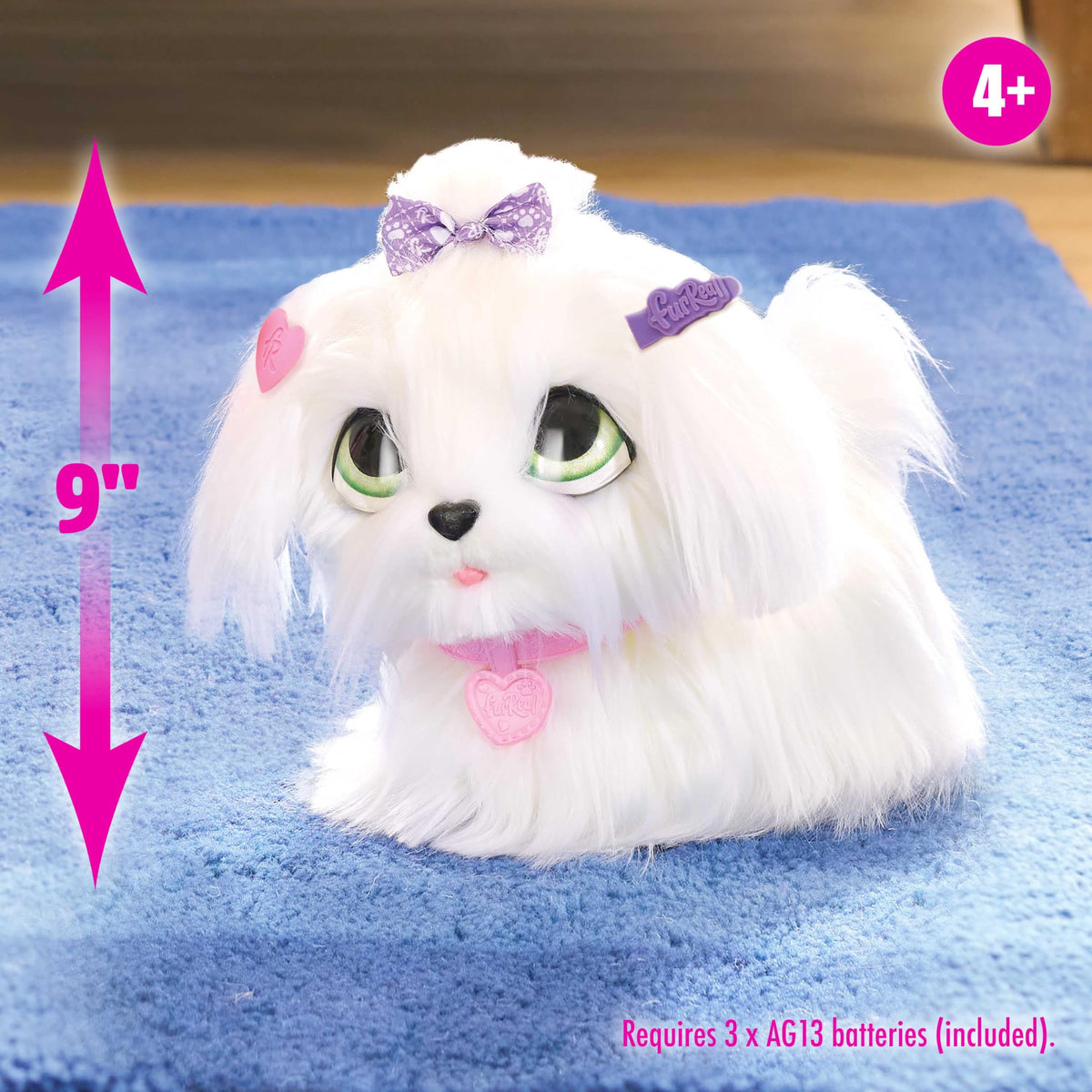 GoGo’s sounds accompany the animated walk for immersive pretend play.