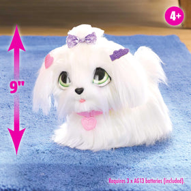 GoGo’s sounds accompany the animated walk for immersive pretend play.