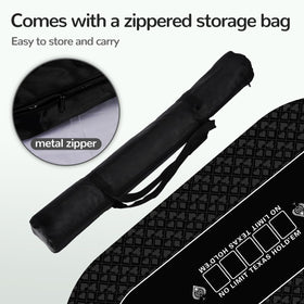 FURUISEN metal zippered tote makes storage and transport simple.