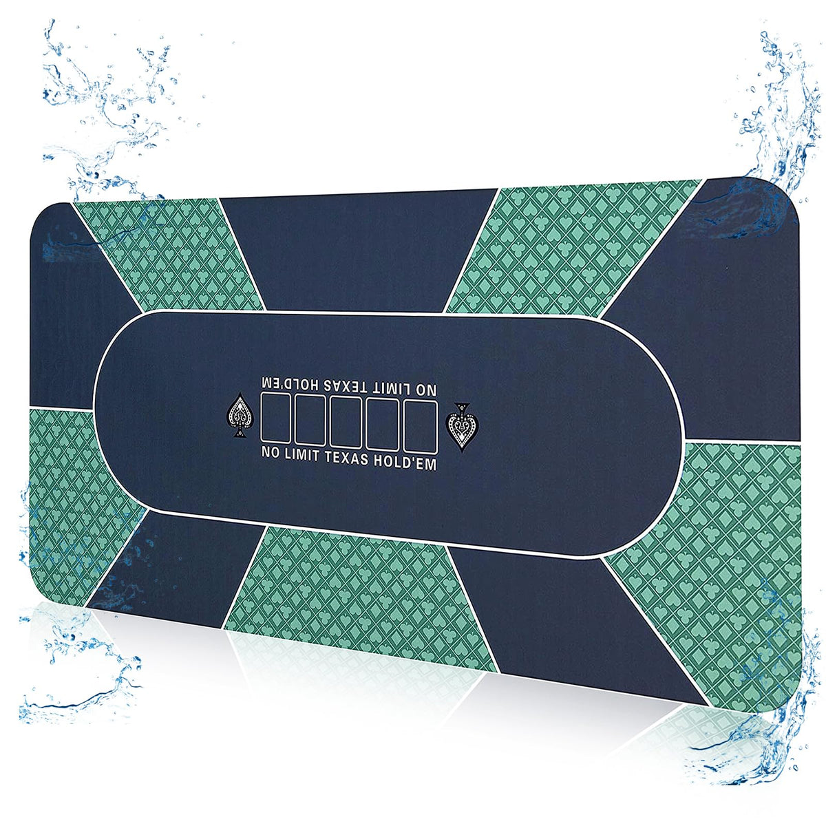 FURUISEN poker mat on a table for a full-game night.