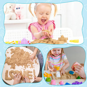 FURWEY sand enhances hand-eye coordination during shaping activities