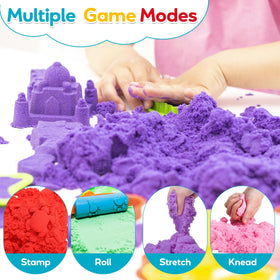 FURWEY pink sensory sand invites tactile storytelling.