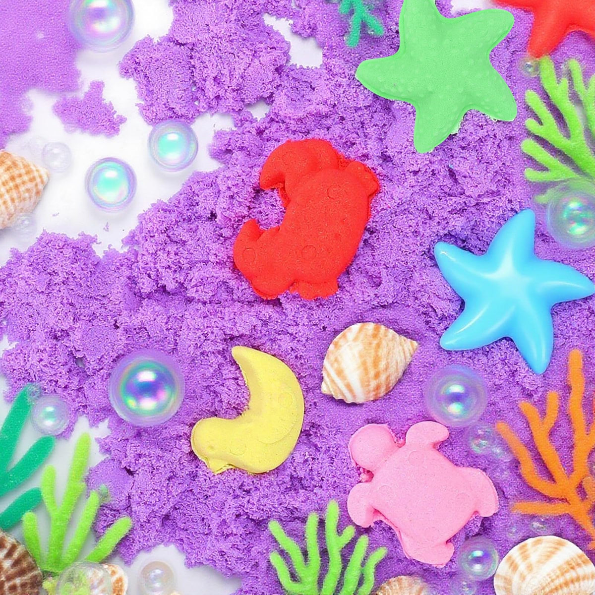 FURWEY yellow sensory sand bright for sunny scenes.