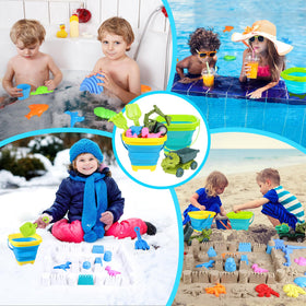 FUSPWEAO ocean-animals molds bring seaside creatures to life during play.