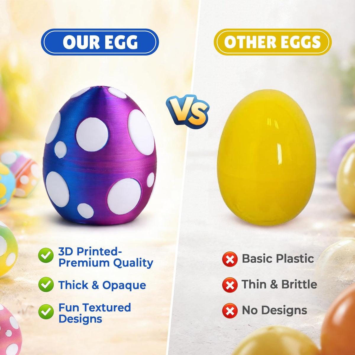 Fustuq Easter baskets and party favors with 3D animals
