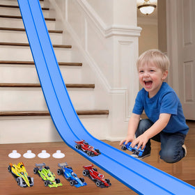 FUTESI 15ft flexible race track bending for versatile home racing