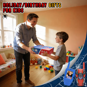 FUTESI kid-friendly walkie talkies for ages 3-8.