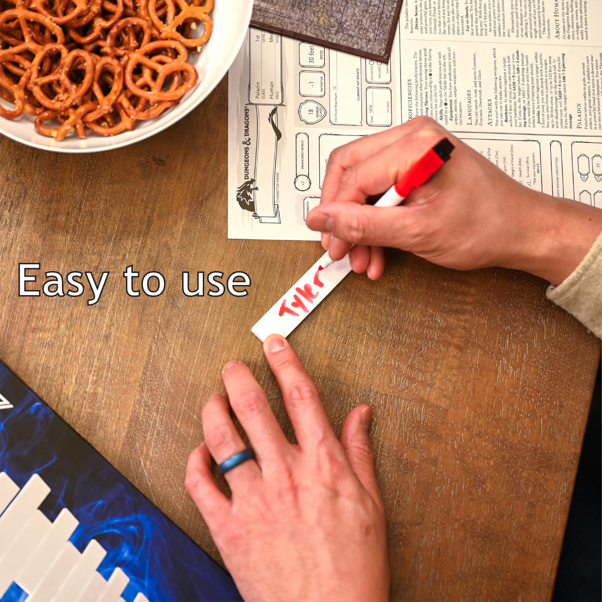 Futhark compact storage box keeps the Battle Beacon safe between adventures.