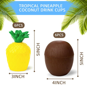 FuturePLUSX coconut cups offer tropical beach vibes, perfect for poolside gatherings.