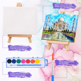 Fuutreo nylon brush for watercolor, smooth blending