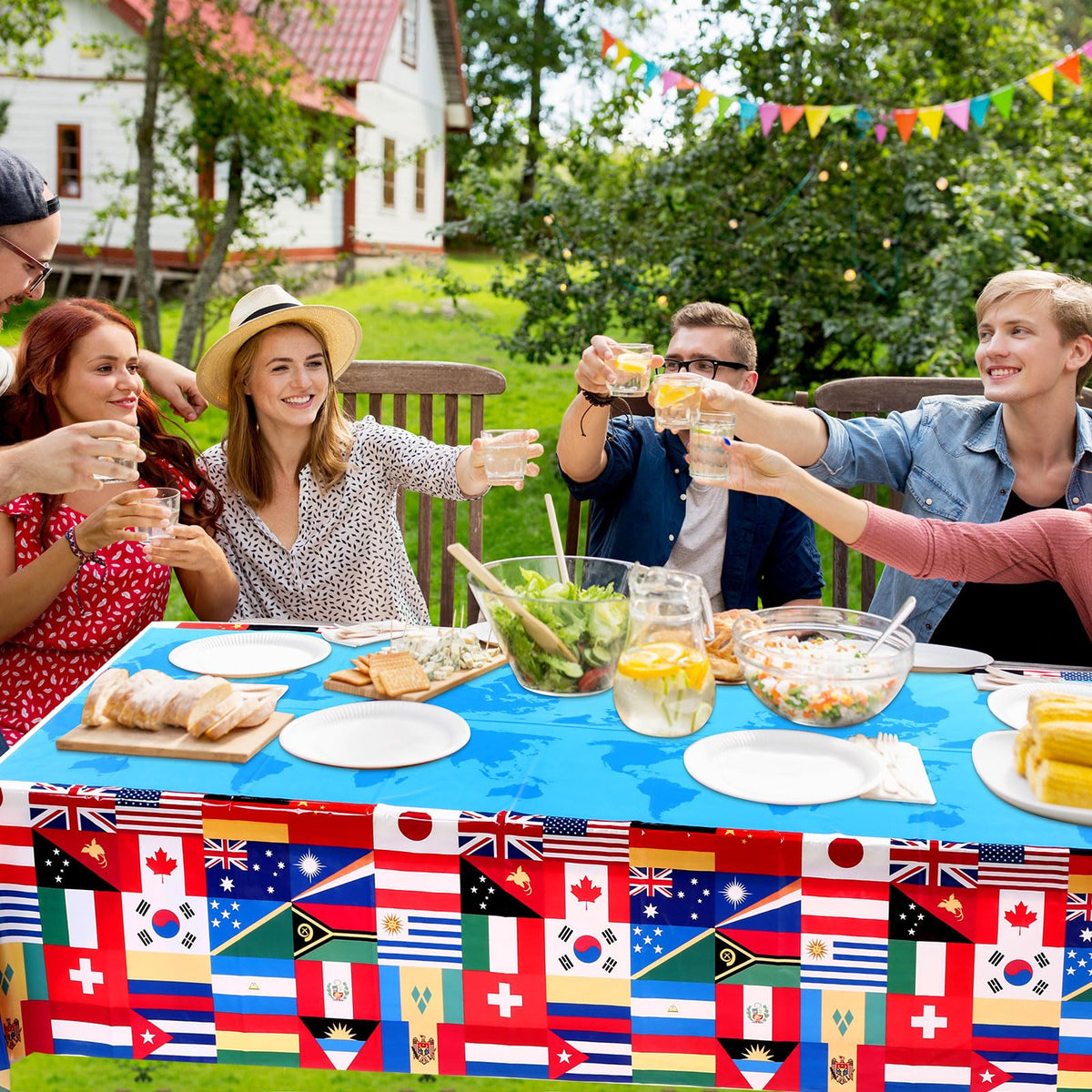 FuWeave sport club event-ready table cover enhances game-day gatherings