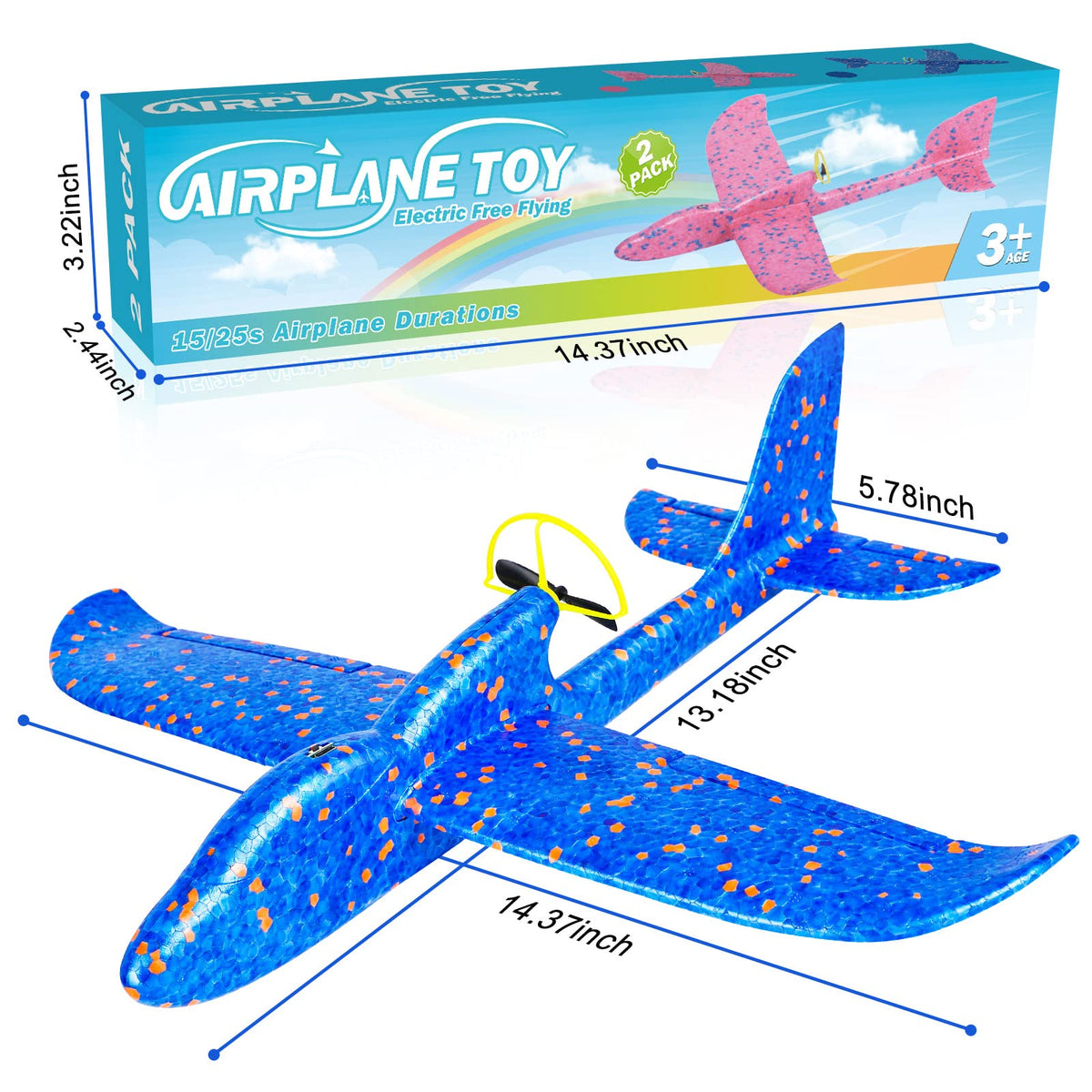 Fuwidvia night-friendly LED flight for easy night spotting