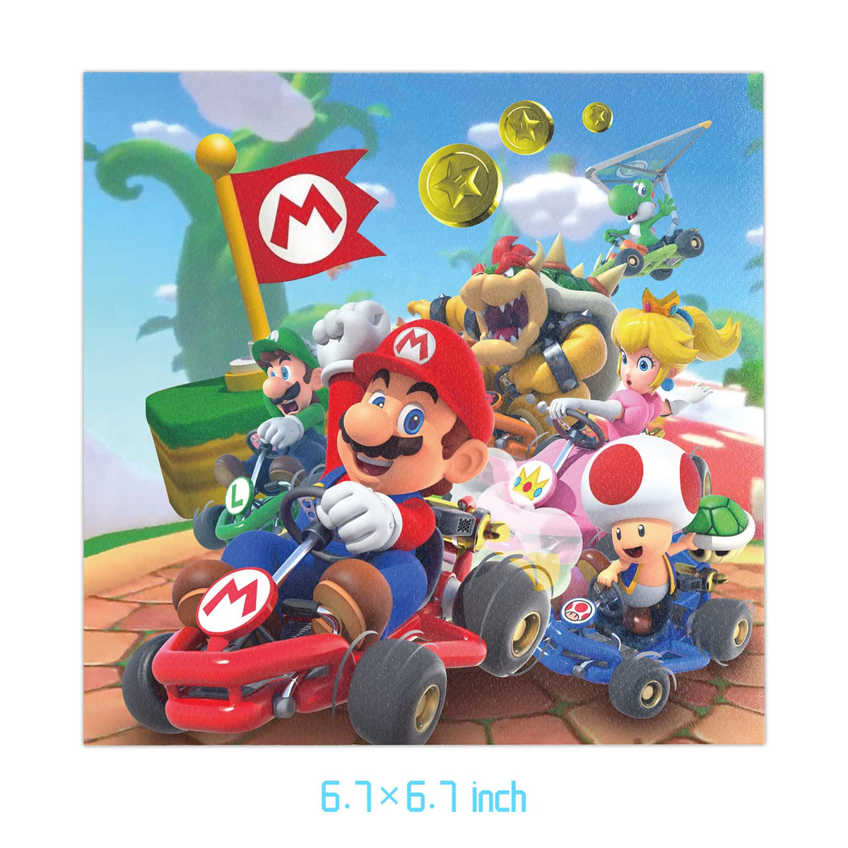 Fuyhiuous Mario Party packaging showing the 41-piece set