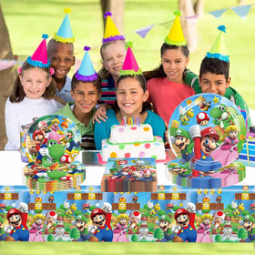 Fuyhiuos Mario Party print close-up showing vibrant graphics