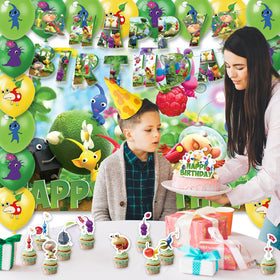 Fuyhiuous Pikmin balloons add whimsy to any party space.