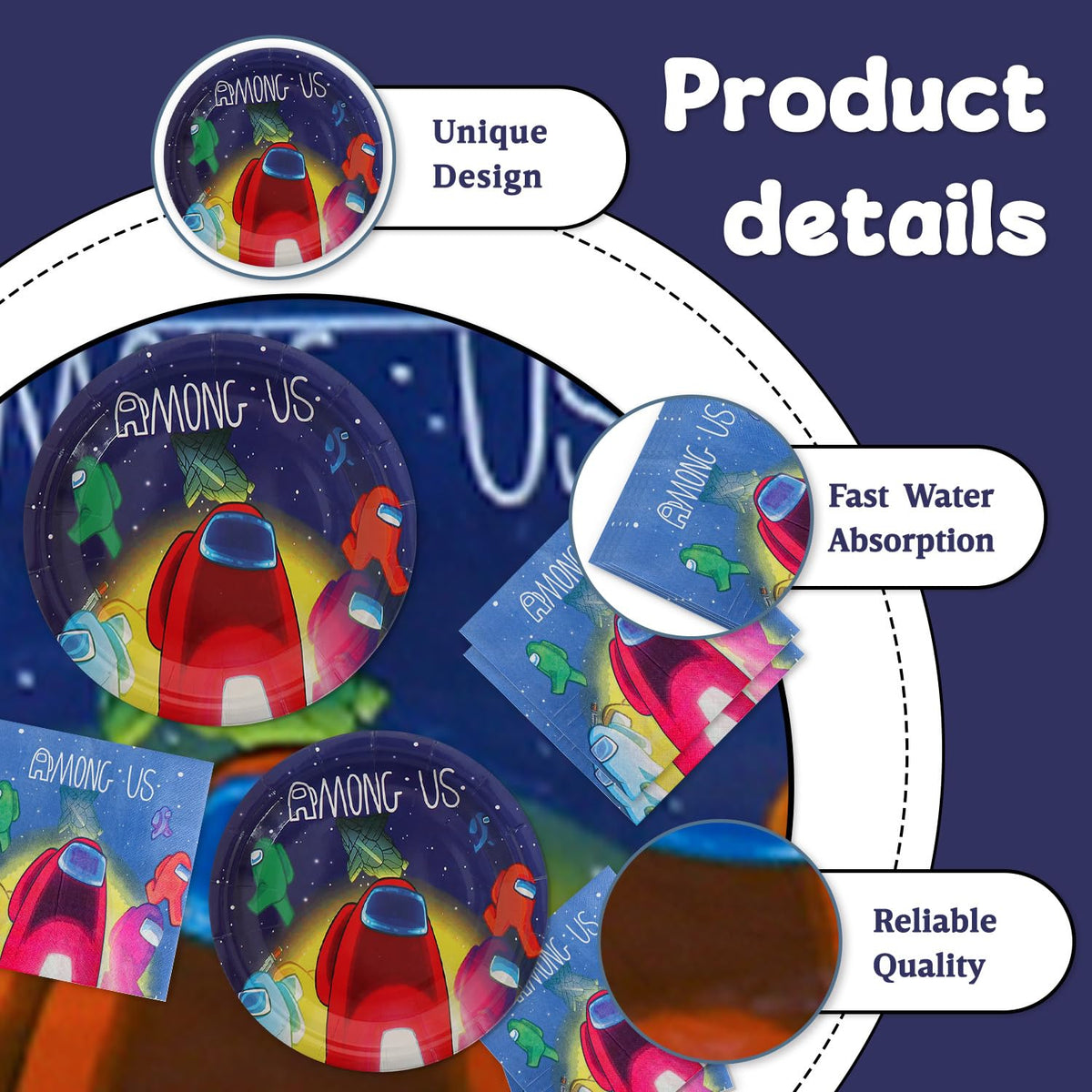 Fuyhiuos recyclable ivory plates emphasize eco-friendly, food-grade design.