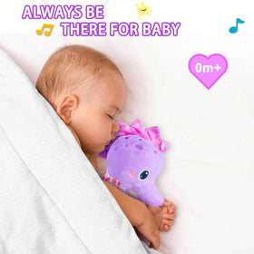 Fuzqq baby seahorse plush soft fabric ideal for cuddling and nap times.