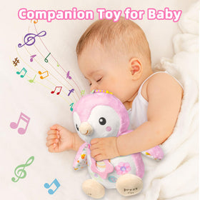 Fuzqq plush PP cotton toy with teether design for soothing teething moments