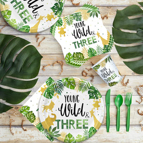 FVABO Young Wild And Three jungle cutlery set provides sturdy dining gear for young explorers.