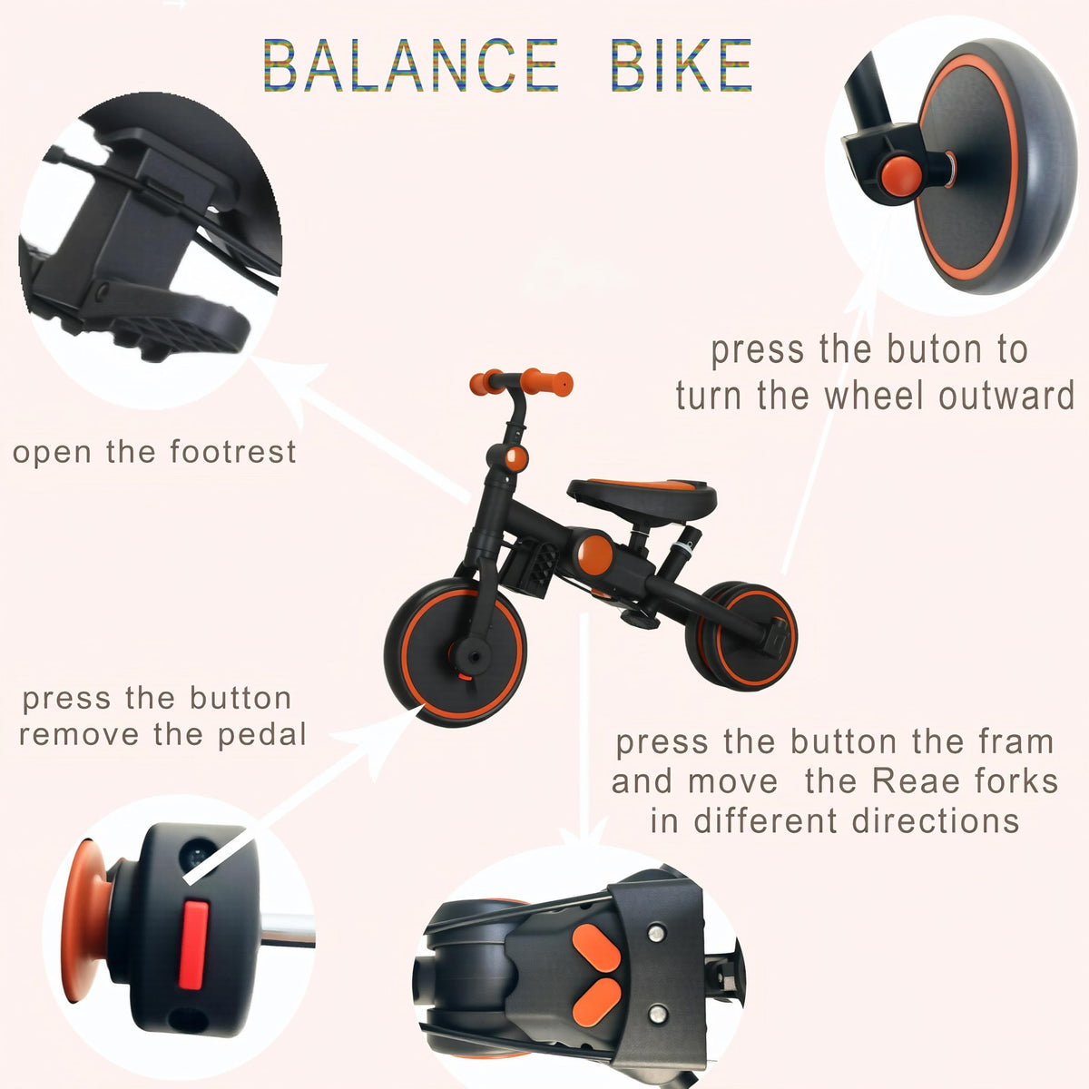 FVOJZQGD fully enclosed wheels reduce risk during adventures.