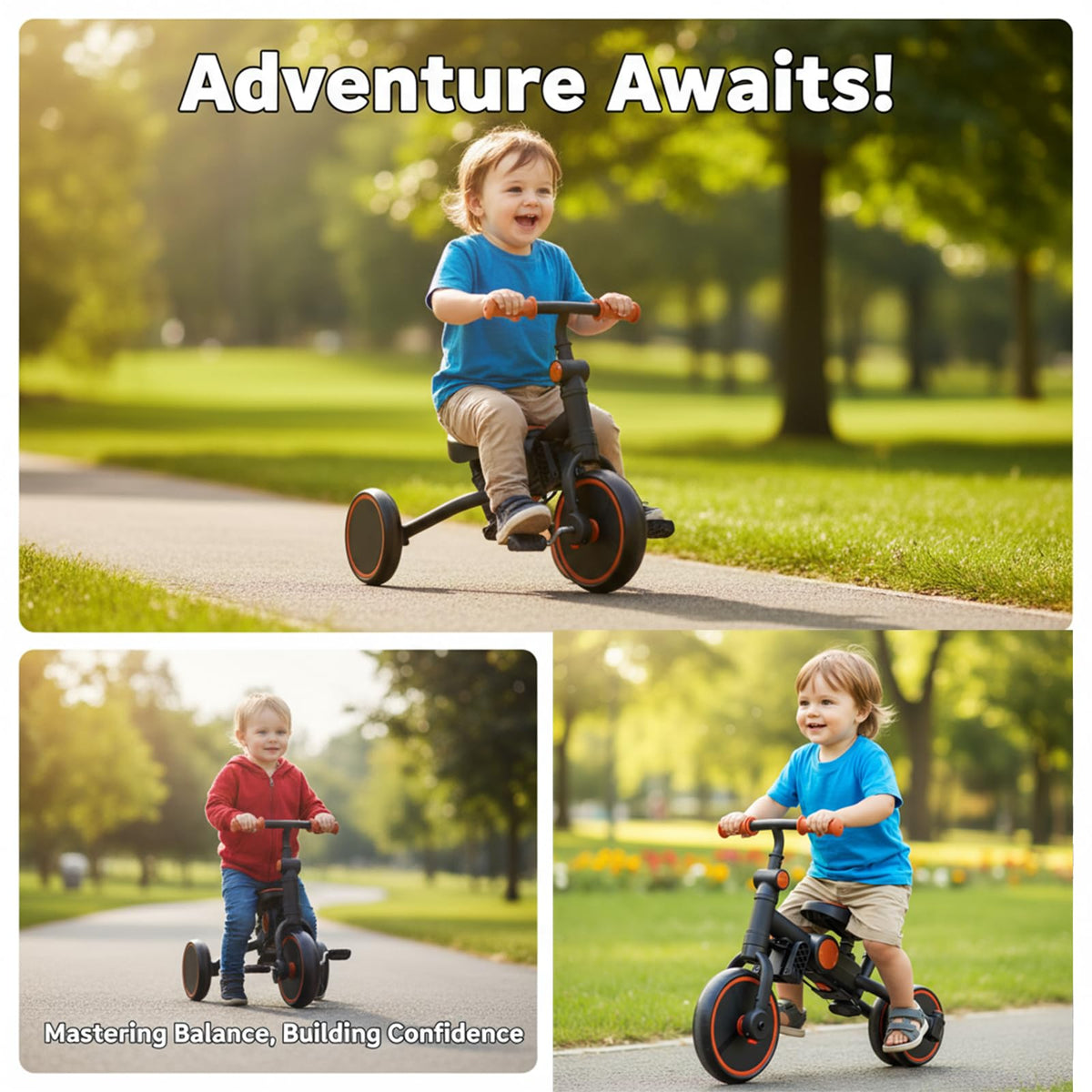 FVOJZQGD removable safety bar and belt keep kids secure.