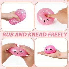 FW ZONE dumpling ball texture detail highlights soft, durable material suitable for repeated squeezing.