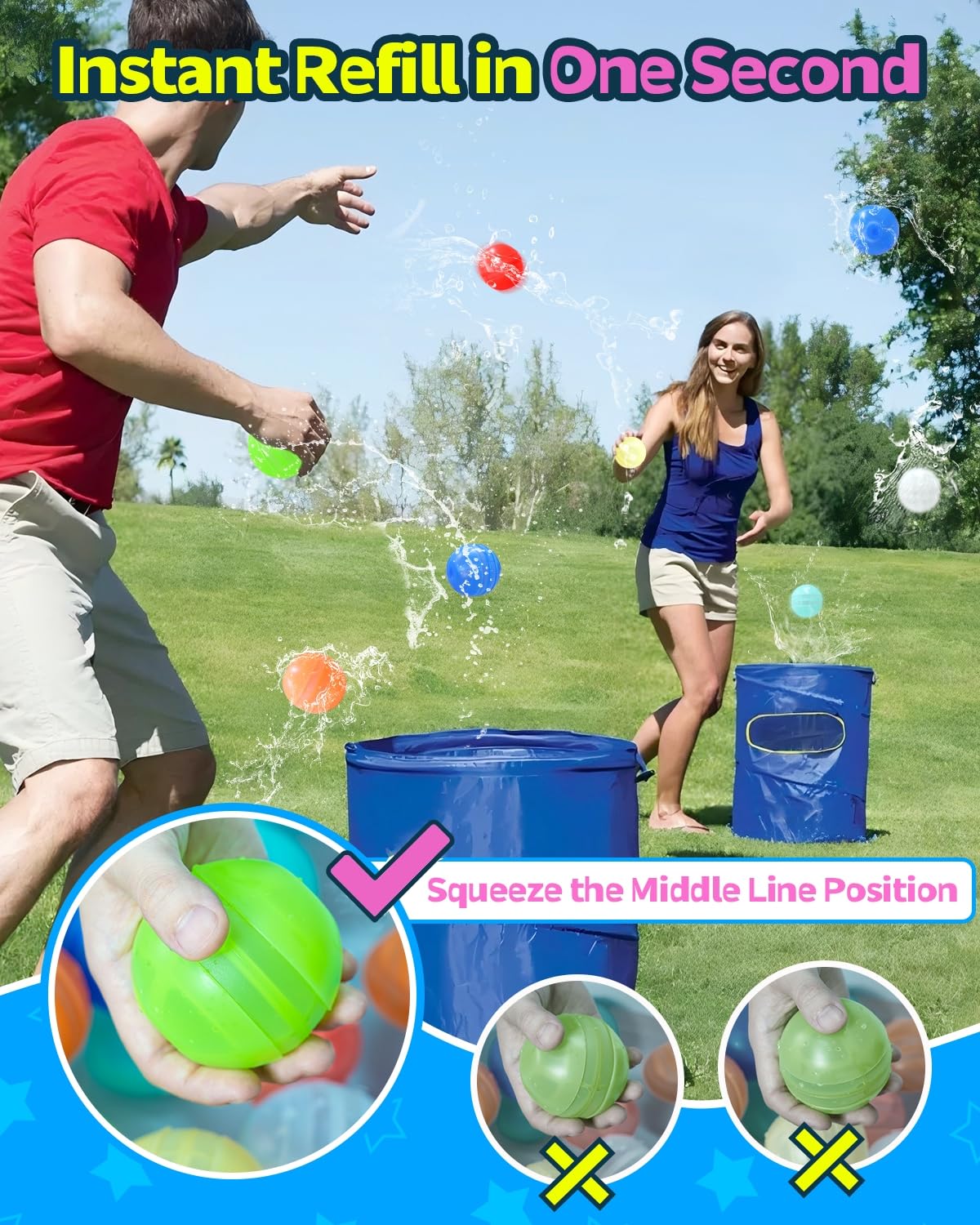 FXCZUZ economical reusable water balloons reducing waste and cost