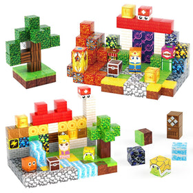 FXLYNAF Magnetic Blocks 0.8 inch cubes connect securely for stacking
