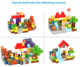 FXLYNAF Magnetic Blocks princess-themed builds to spark creativity and storytelling