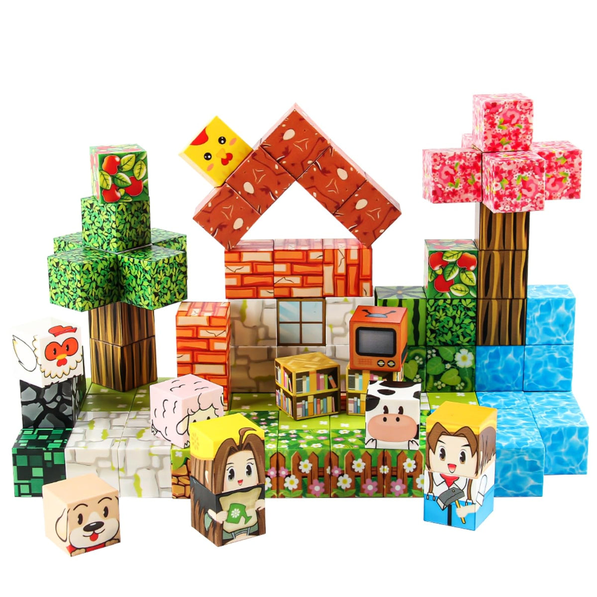 FXZYIXS idea booklet helps inspire creative building with blocks