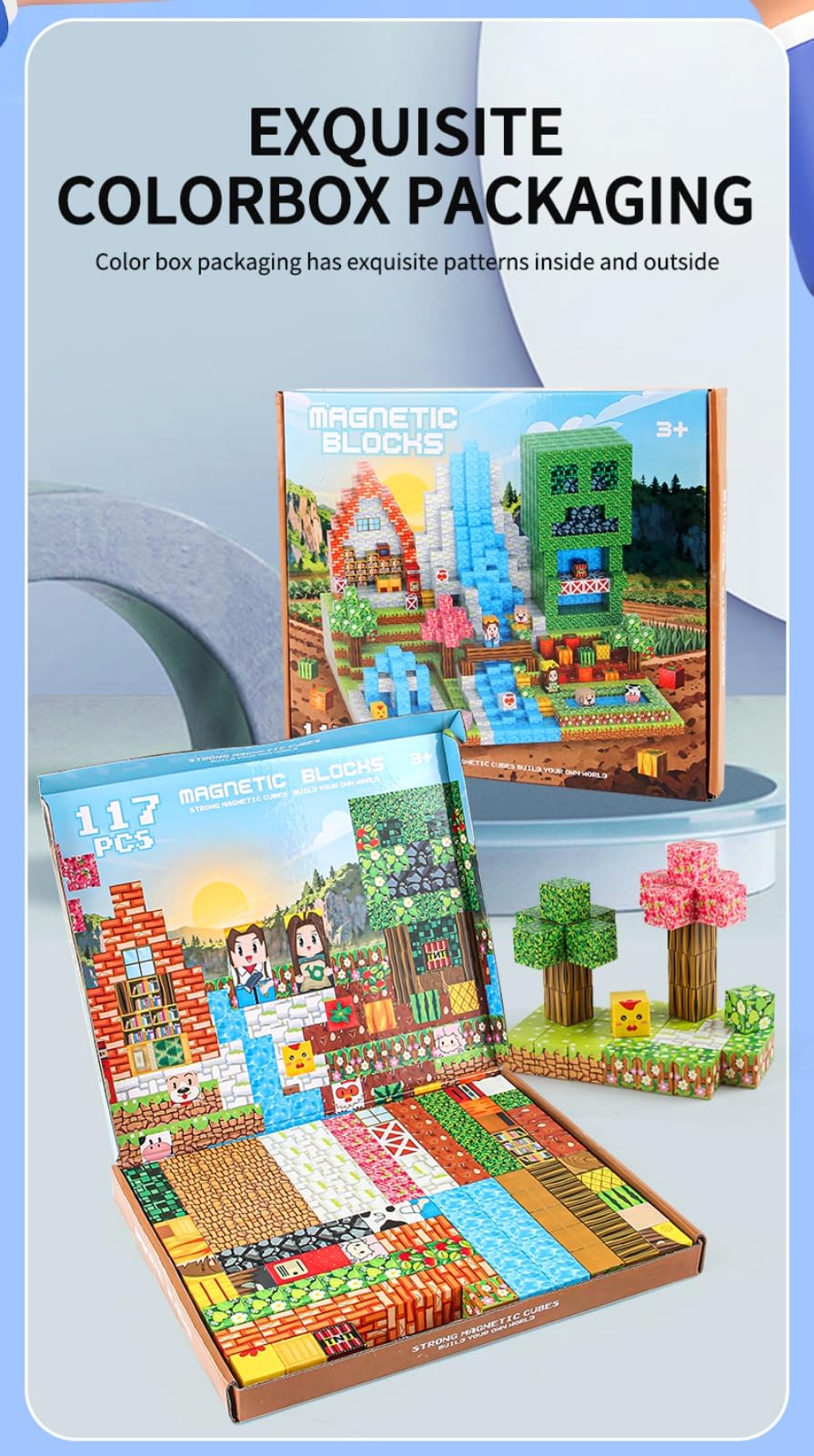 FXZYIXS STEM toys blocks encourage early engineering ideas