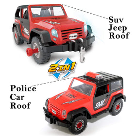 FYD jeep car lights and sounds enhance immersive play