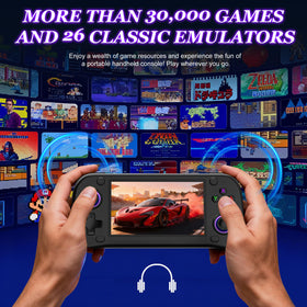 OTG support enables multiplayer with external gamepads for shared retro sessions.