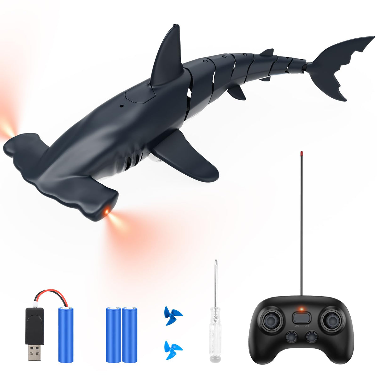 Fygurso rc shark precise water steering for fun