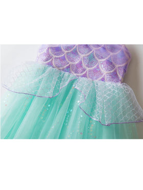 Fylytota upper-scale detail with purple gradient sequins and 3D embossing.
