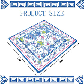 FYSUIMU chinoiserie flamingo design enhances table aesthetics during games.