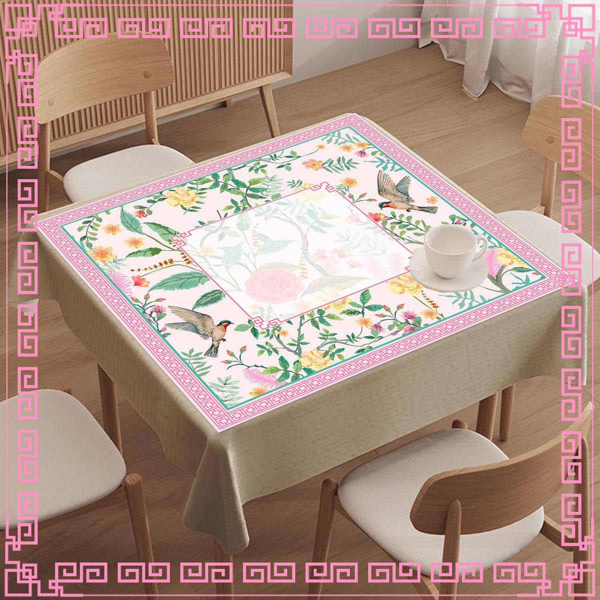 FYSUIMU 31.5 by 31.5 inch square fits tables