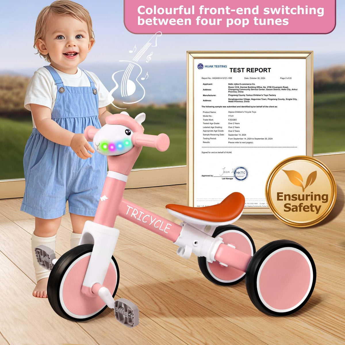 FZHZZ balance bike frame made of durable carbon steel