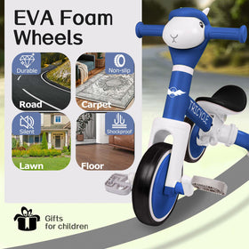 FZHZZ EVA foam wheels provide silent, non-slip rides on various floors