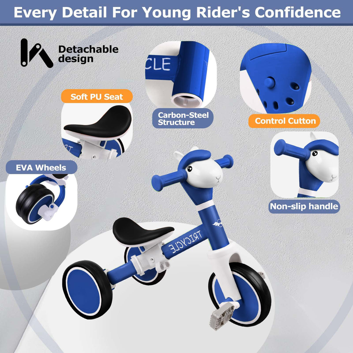 FZHZZ Non-toxic paint finish keeps surfaces safe for curious toddlers