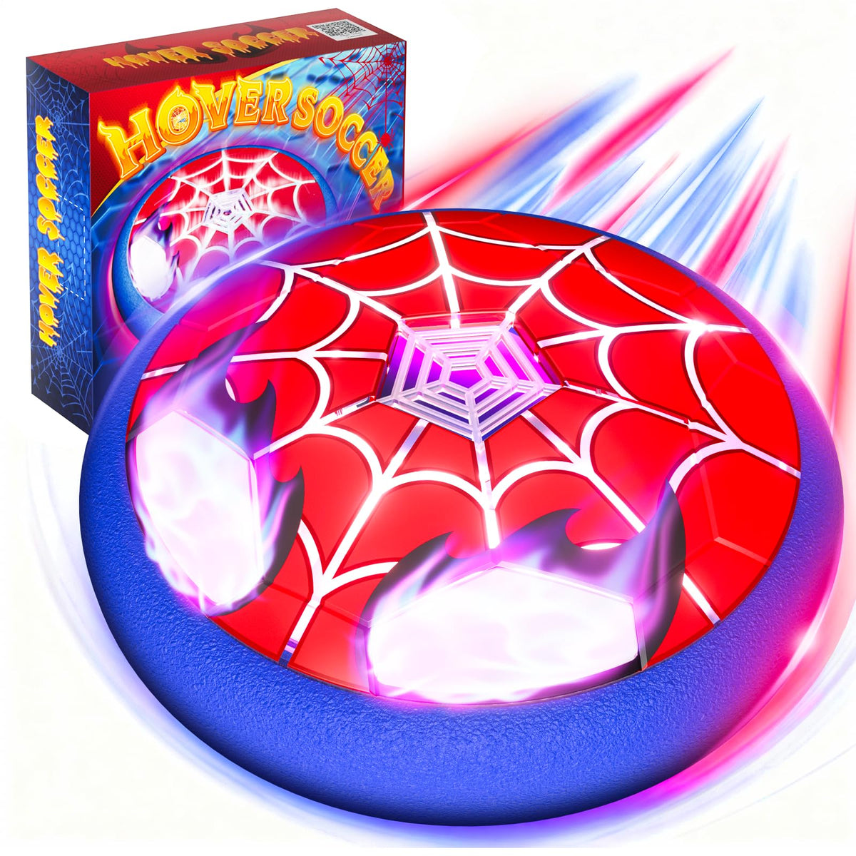 Fzlirou Light Up Hover Soccer Ball with glow eyes boosts indoor active play