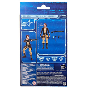 G.I. Joe Courtney Krieger accessories with weapons for immersive play