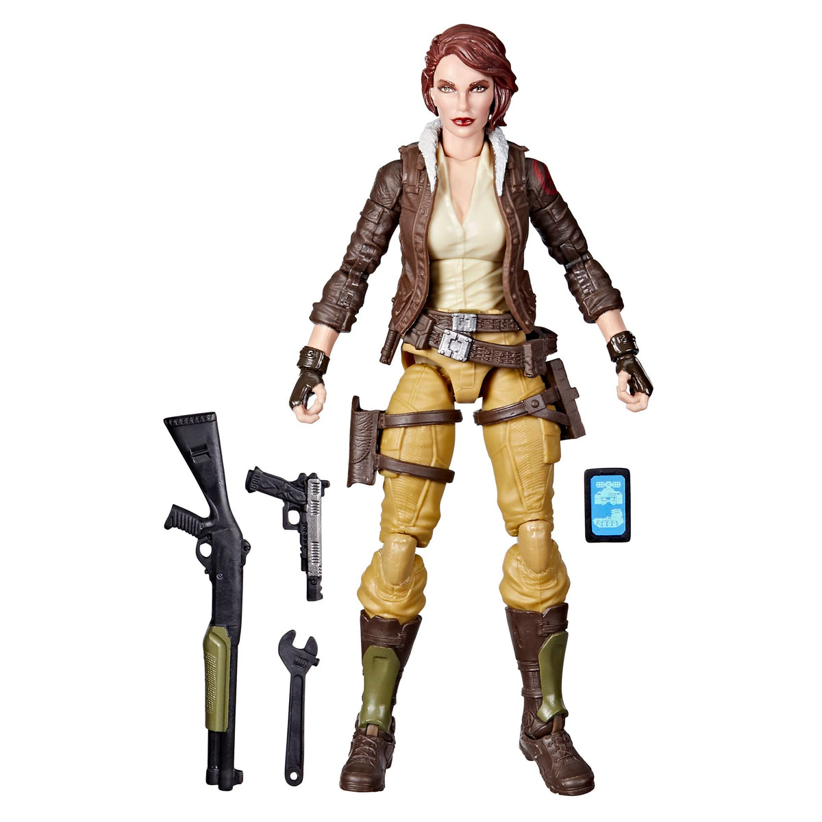 G.I. Joe Courtney Krieger front view for dynamic display