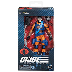 G.I. Joe Frag-Viper auto-feed attachment for dynamic posing.