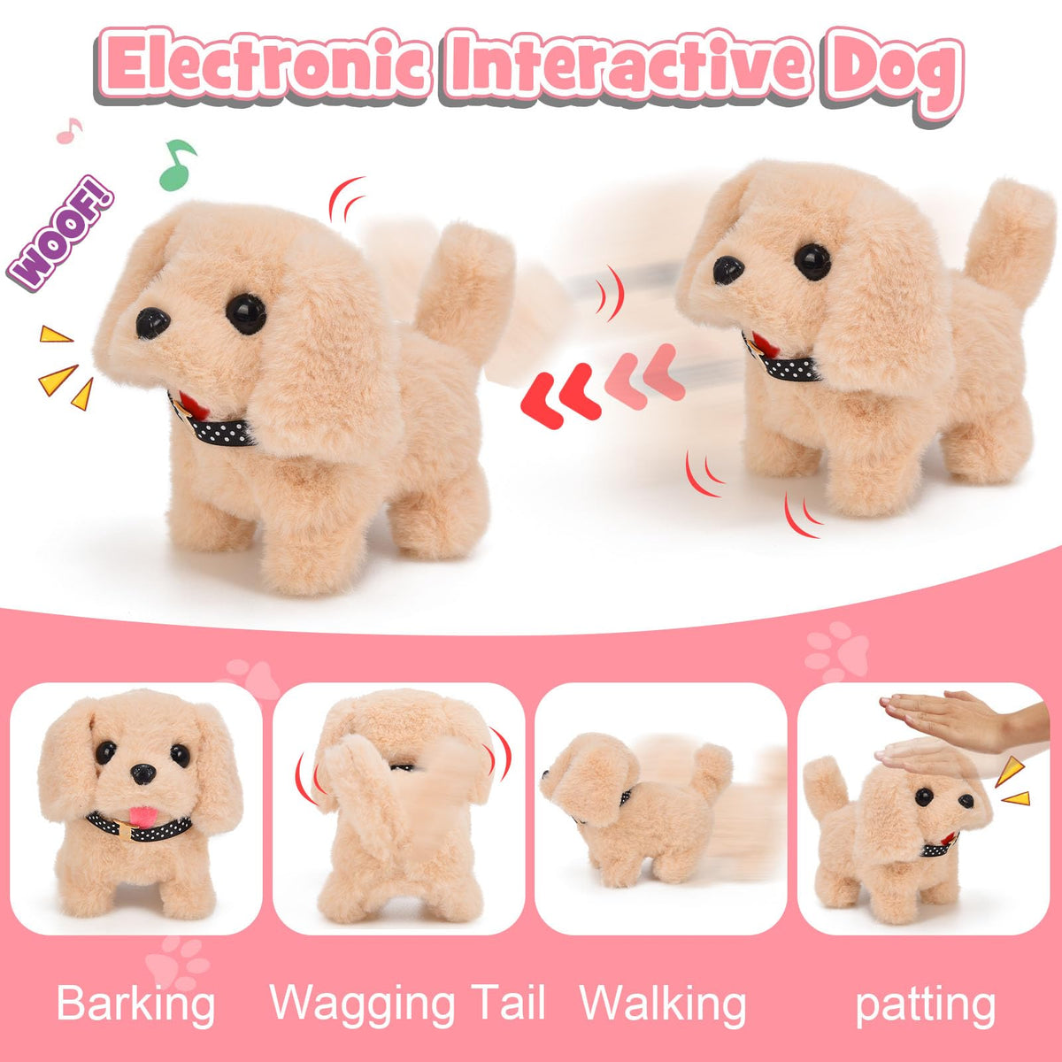 G.C pink carrier with accessories supports easy portable pretend play.