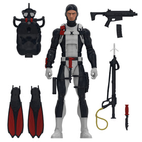 G.I. Joe Edward Torpedo Leialoha front view with poseable joints for dynamic display