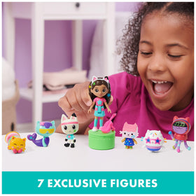 Baby Box Cat figure adds playful companionship to adventures.